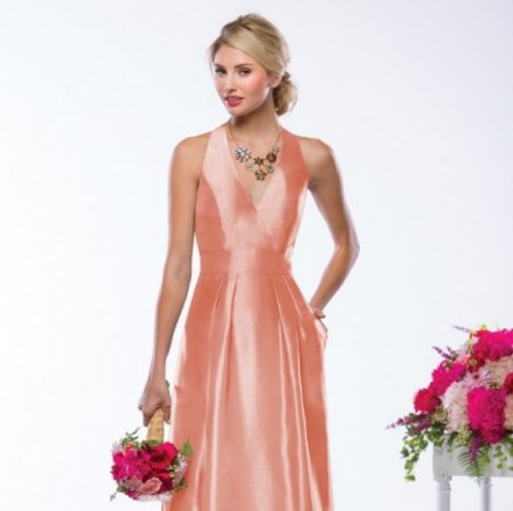 Jasmine Hydrangea Short Formal Dress - Picture 5 of 6